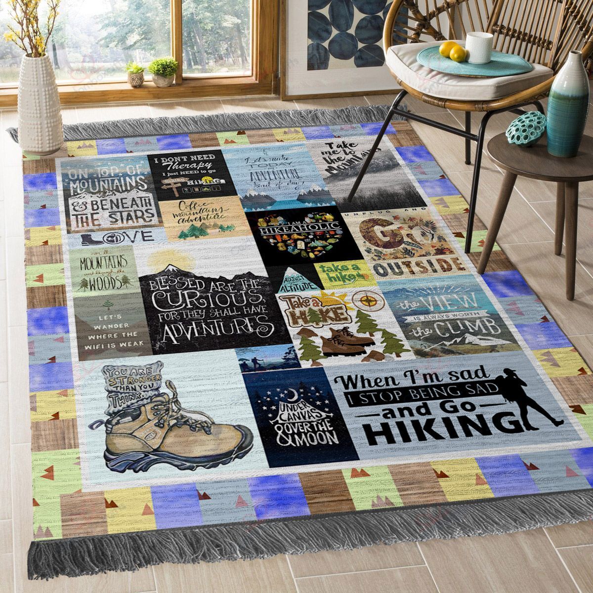Blessed Are The Curious For They Shall Have Adventures Rug Sport Decor Gift Floor Decor Living Room Carpet Rug Area Rug - 44a8b4e3ca4c Blessed Are The Curious For They Shall Have Adventures Rug Sport Decor Gift Floor Decor Living Room Carpet Rug Area Rug - 44a8b4e3ca4c