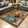 Bloodhound Rug Sport Decor Gift Floor Decor Living Room Carpet Rug Area Rug - bbec5e45b19a
