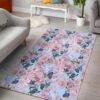 Blossom Floral Flower Pattern Rug Sport Decor Gift Floor Decor Living Room Carpet Rug Area Rug - d98bc743598e