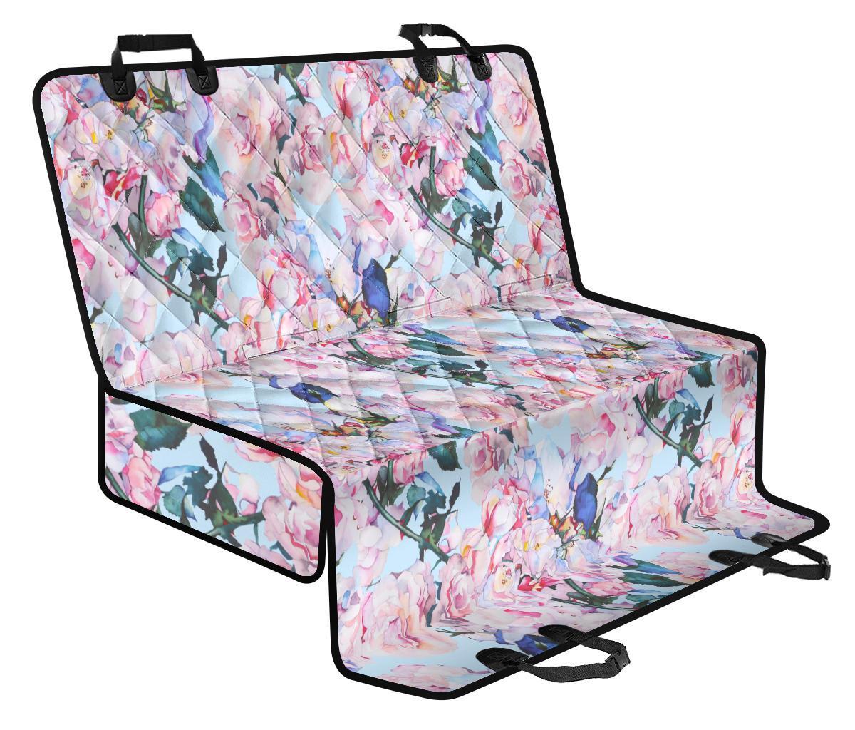 Blossom Floral Flower Pattern Print Pet Car Back Seat Cover - 42d1368d1a55 Blossom Floral Flower Pattern Print Pet Car Back Seat Cover - 42d1368d1a55