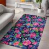 Blossom Tropical Flower Pattern Rug Sport Decor Gift Floor Decor Living Room Carpet Rug Area Rug - 4615cdfc3105