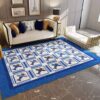 Blue Airplane Rug Sport Decor Gift Floor Decor Living Room Carpet Rug Area Rug - 878ba90b729e