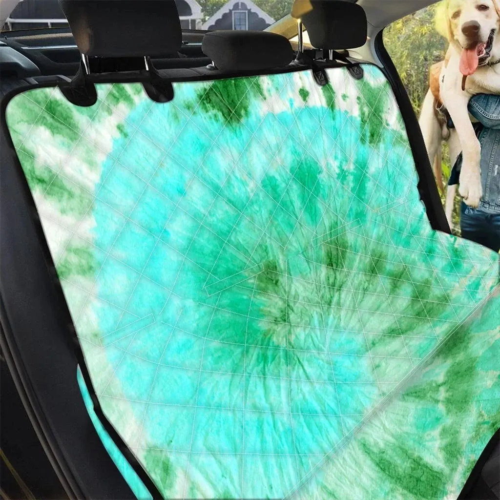 Blue And Green Tie Dye Pattern Car Back Seat Cover Dog Car Seat Covers - 8bbac916653c Blue And Green Tie Dye Pattern Car Back Seat Cover Dog Car Seat Covers - 8bbac916653c
