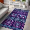 Blue And Pink Aztec Pattern Rug Sport Decor Gift Floor Decor Living Room Carpet Rug Area Rug - 7f6897101005