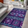 Blue And Pink Aztec Pattern Rug Sport Decor Gift Floor Decor Living Room Carpet Rug Area Rug - 30ddd946e6d8