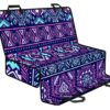 Blue And Pink Aztec Pattern Print Pet Car Back Seat Cover - 55af1e41b8db