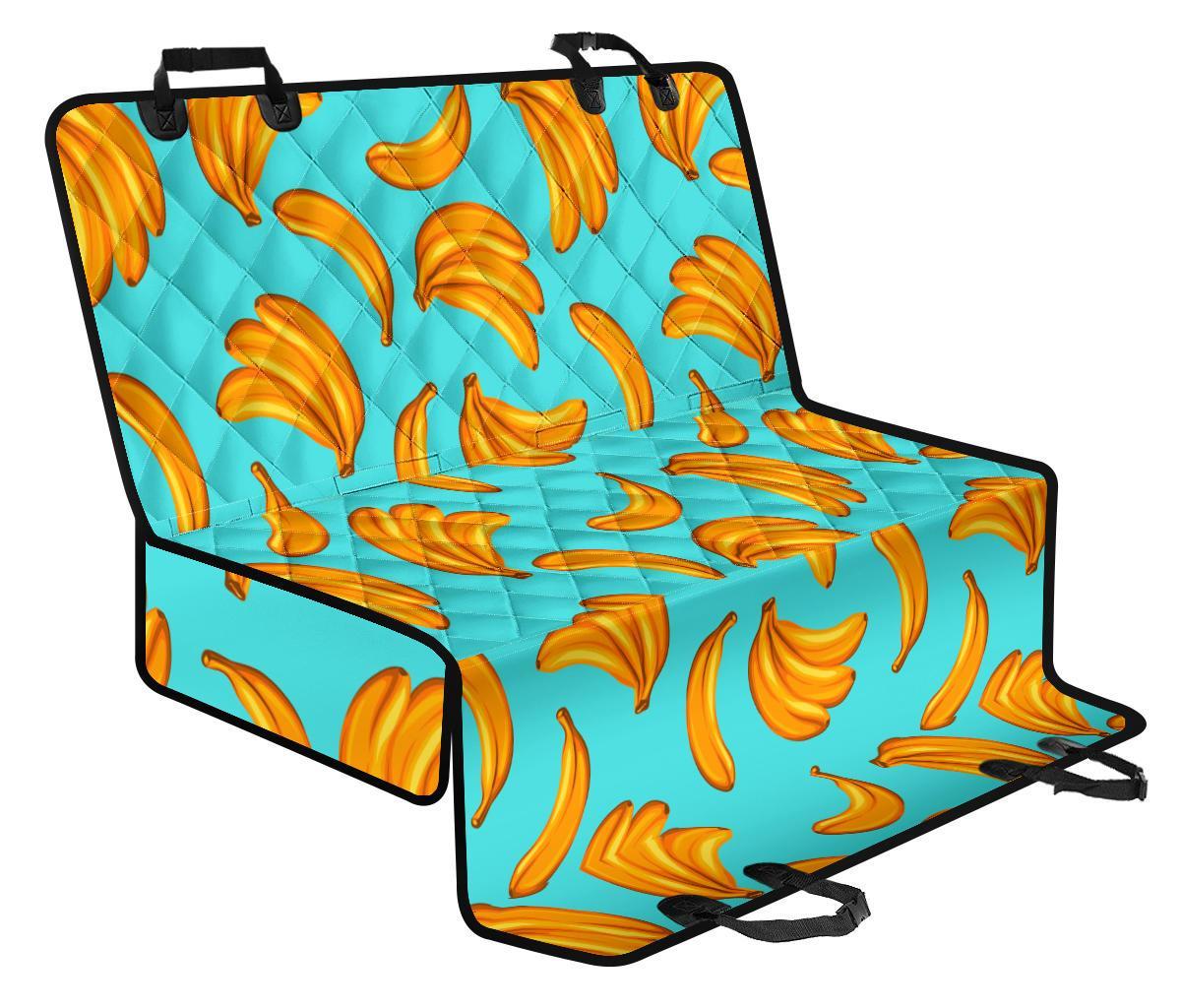 Blue Banana Pattern Print Pet Car Back Seat Cover - e93a4ae18956 Blue Banana Pattern Print Pet Car Back Seat Cover - e93a4ae18956