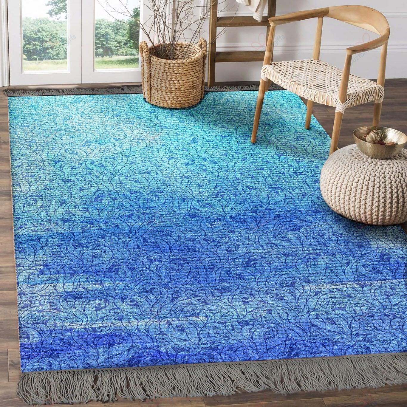 Blue Beautiful Octopus Pattern Rug Sport Decor Gift Floor Decor Living Room Carpet Rug Area Rug - 05fa5904e2eb Blue Beautiful Octopus Pattern Rug Sport Decor Gift Floor Decor Living Room Carpet Rug Area Rug - 05fa5904e2eb