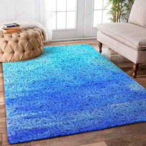 Blue Beautiful Octopus Pattern Rug Sport Decor Gift Floor Decor Living Room Carpet Rug Area Rug - f453441bbb1e