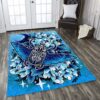 Blue Beetles Rug Sport Decor Gift Floor Decor Living Room Carpet Rug Area Rug - a4bc8e961725