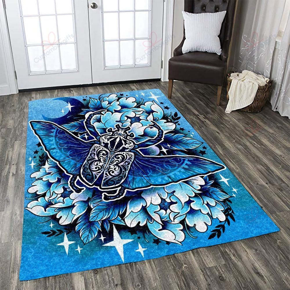 Blue Beetles Rug Sport Decor Gift Floor Decor Living Room Carpet Rug Area Rug - a4bc8e961725 Blue Beetles Rug Sport Decor Gift Floor Decor Living Room Carpet Rug Area Rug - a4bc8e961725