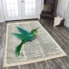Blue Bird 1 Rug Sport Decor Gift Floor Decor Living Room Carpet Rug Area Rug - 7978ebc4f9d1