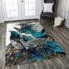 Blue Bird Rug Sport Decor Gift Floor Decor Living Room Carpet Rug Area Rug - 104b298b1eb3
