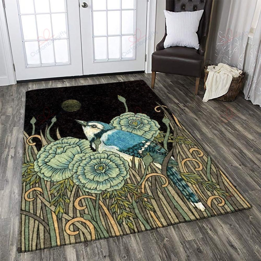 Blue Bird Rug Sport Decor Gift Floor Decor Living Room Carpet Rug Area Rug - 9cefdac5e49c Blue Bird Rug Sport Decor Gift Floor Decor Living Room Carpet Rug Area Rug - 9cefdac5e49c