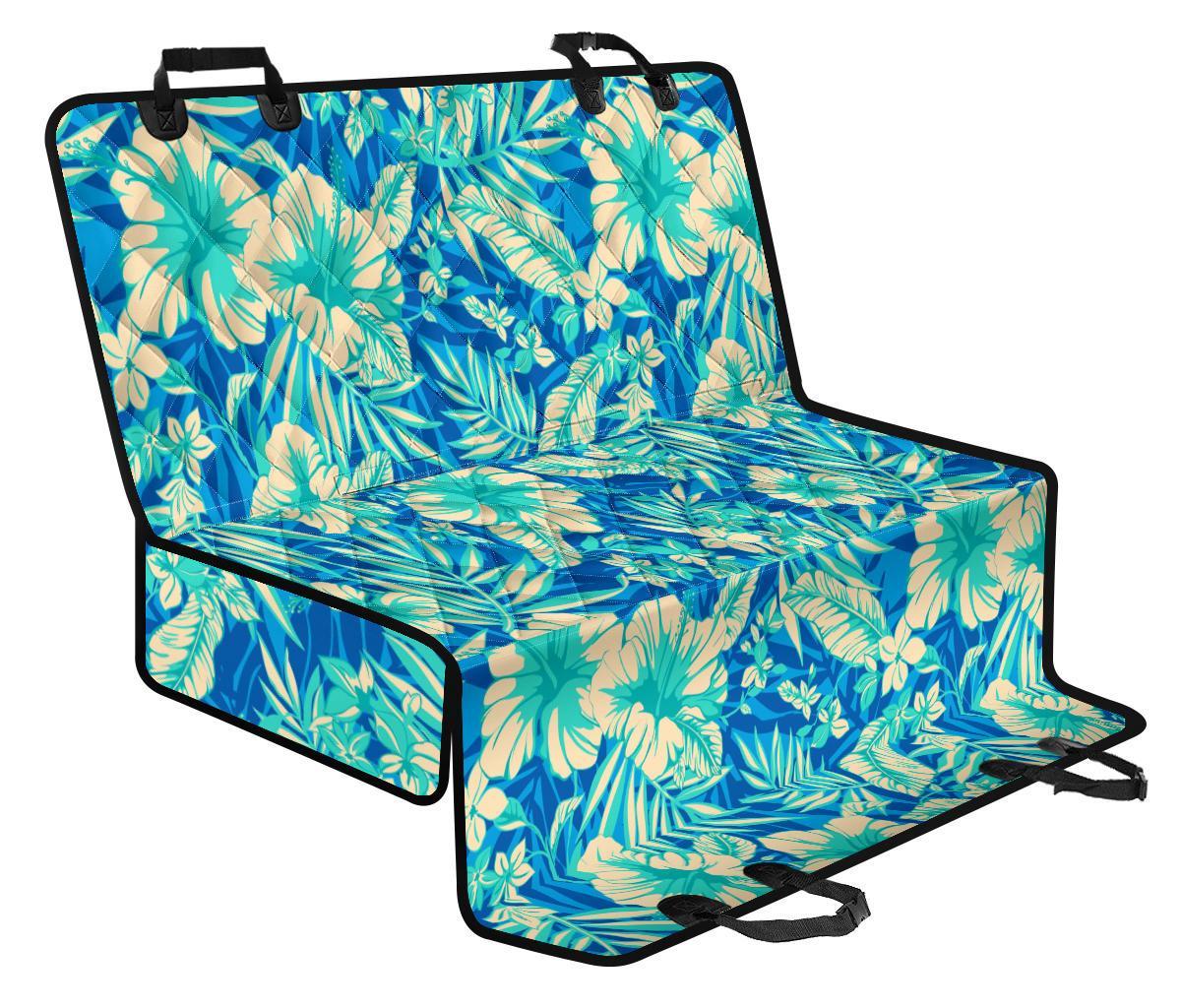 Blue Blossom Tropical Pattern Print Pet Car Back Seat Cover - 421bb28c29f1 Blue Blossom Tropical Pattern Print Pet Car Back Seat Cover - 421bb28c29f1