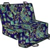 Blue Bohemian Paisley Pattern Print Pet Car Back Seat Cover - 5d6732a2ad50