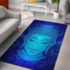Blue Buddha Rug Sport Decor Gift Floor Decor Living Room Carpet Rug Area Rug - f8f919615b78