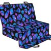 Blue Crystal Cosmic Galaxy Space Print Pet Car Back Seat Cover - c08371f55a17