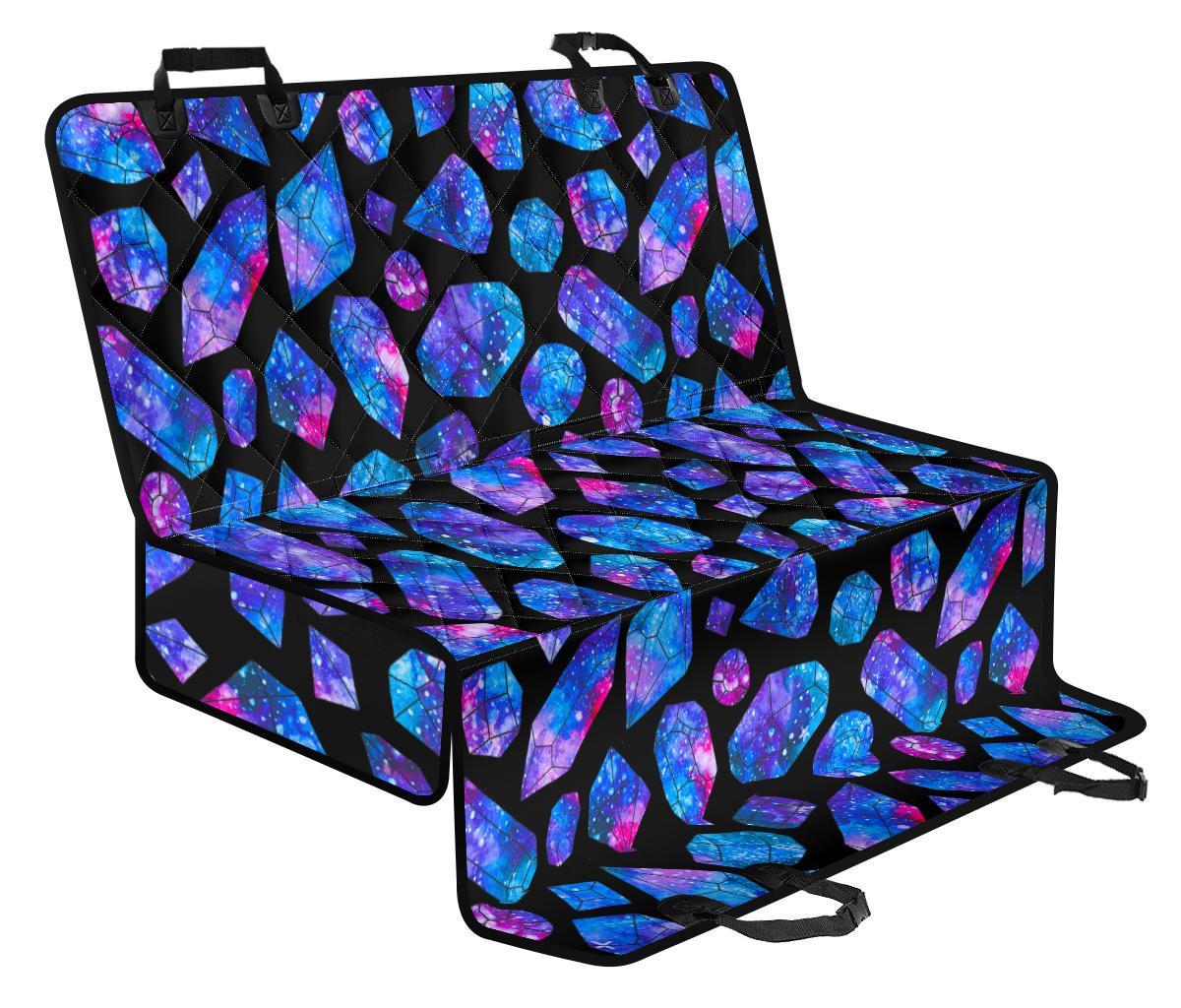 Blue Crystal Cosmic Galaxy Space Print Pet Car Back Seat Cover - c08371f55a17 Blue Crystal Cosmic Galaxy Space Print Pet Car Back Seat Cover - c08371f55a17