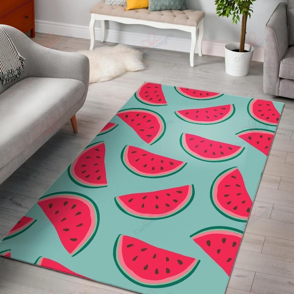 Blue Cute Watermelon Pattern Rug Sport Decor Gift Floor Decor Living Room Carpet Rug Area Rug - c8a7b35fc81d Blue Cute Watermelon Pattern Rug Sport Decor Gift Floor Decor Living Room Carpet Rug Area Rug - c8a7b35fc81d