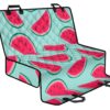 Blue Cute Watermelon Pattern Print Pet Car Back Seat Cover - 08ce79d560ff