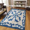 Blue Dolphin Pattern Rug Sport Decor Gift Floor Decor Living Room Carpet Rug Area Rug - 95367baa1d28