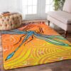 Blue Dragonfly Balloon Rug Sport Decor Gift Floor Decor Living Room Carpet Rug Area Rug - 07f832e8a374