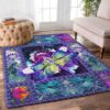 Blue Dragonfly Rug Sport Decor Gift Floor Decor Living Room Carpet Rug Area Rug - a6408b09e772