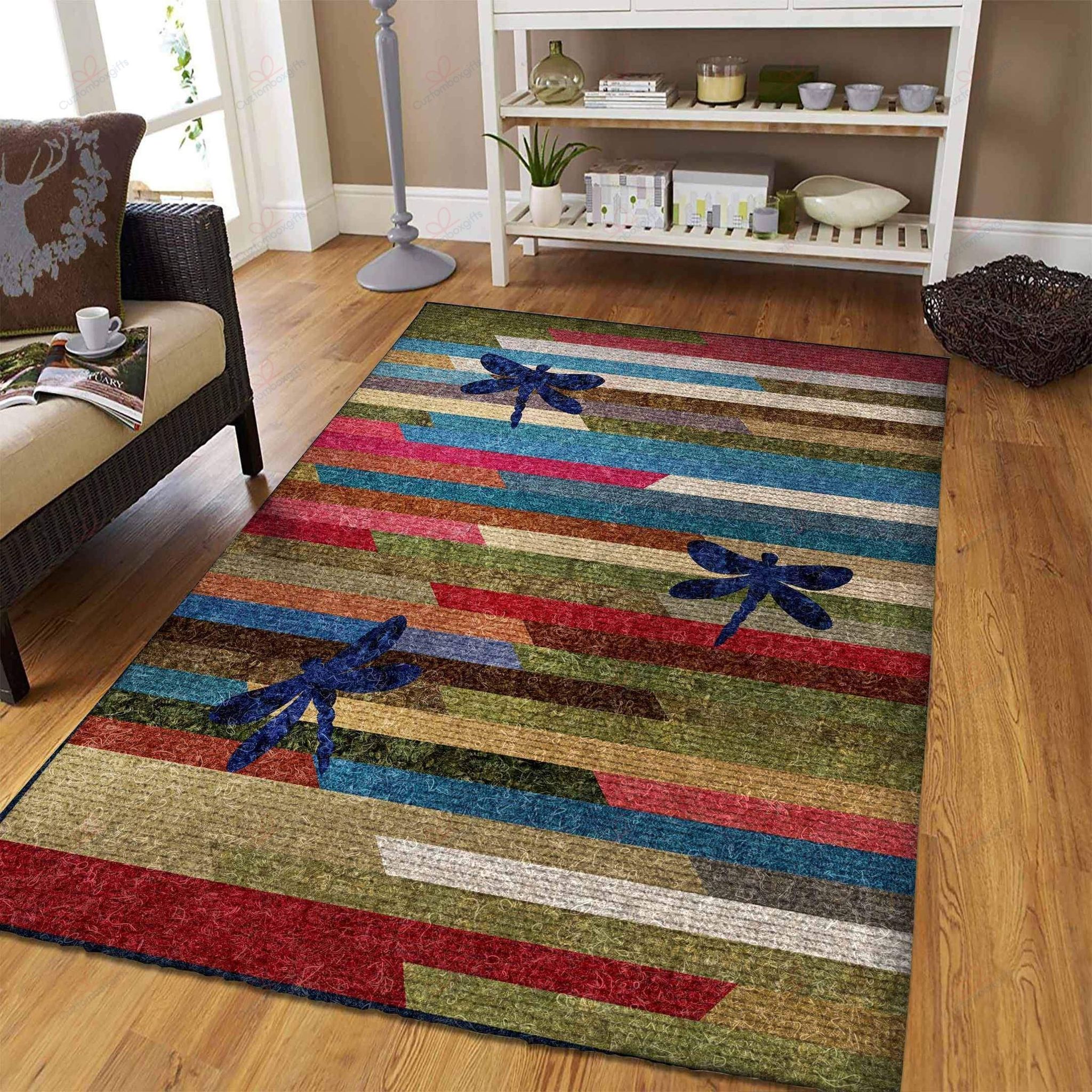 Blue Dragonfly Rug Sport Decor Gift Floor Decor Living Room Carpet Rug Area Rug - b01e78c89bad Blue Dragonfly Rug Sport Decor Gift Floor Decor Living Room Carpet Rug Area Rug - b01e78c89bad