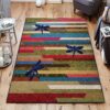 Blue Dragonfly Rug Sport Decor Gift Floor Decor Living Room Carpet Rug Area Rug - dc5d42e2b420