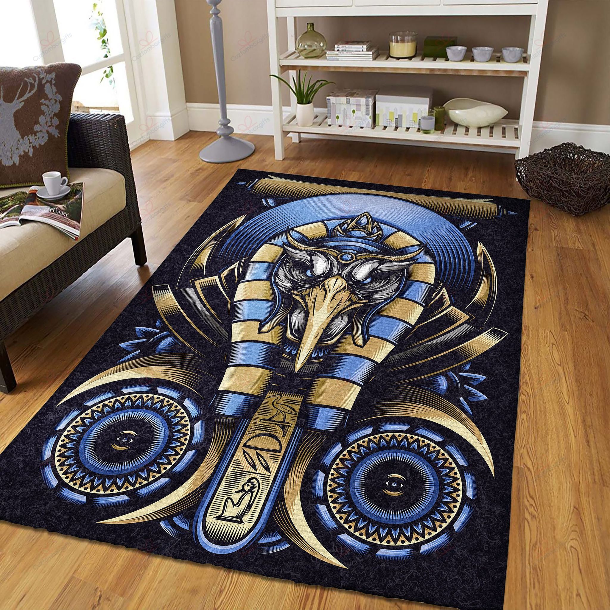 Blue Egyptian God Rug Sport Decor Gift Floor Decor Living Room Carpet Rug Area Rug - 2282ba7d84b7 Blue Egyptian God Rug Sport Decor Gift Floor Decor Living Room Carpet Rug Area Rug - 2282ba7d84b7