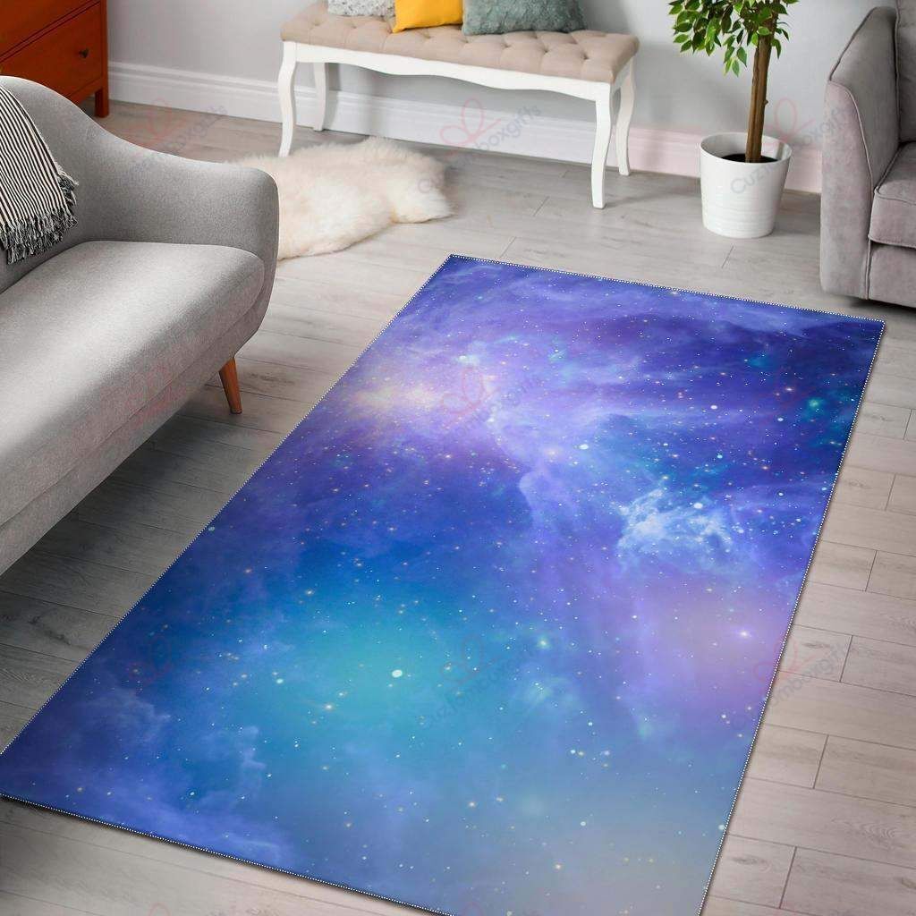 Blue Light Nebula Galaxy Space Rug Sport Decor Gift Floor Decor Living Room Carpet Rug Area Rug - 9b58ddc5c24a Blue Light Nebula Galaxy Space Rug Sport Decor Gift Floor Decor Living Room Carpet Rug Area Rug - 9b58ddc5c24a