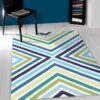 Blue Modern 1 Rug Sport Decor Gift Floor Decor Living Room Carpet Rug Area Rug - 08659dbd0e3c