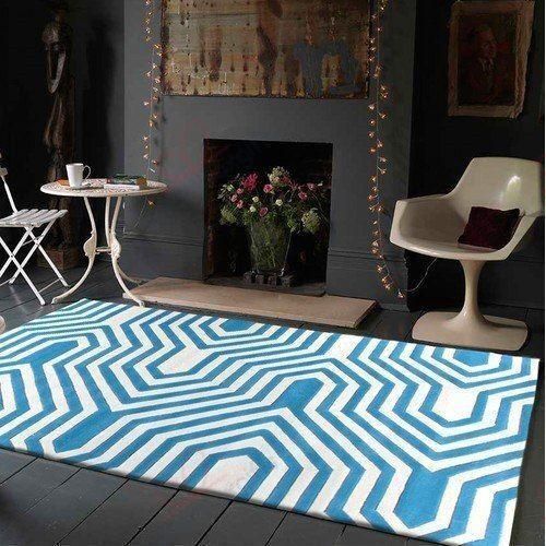 Blue Modern Rug Sport Decor Gift Floor Decor Living Room Carpet Rug Area Rug - f09fd2cd6a0c Blue Modern Rug Sport Decor Gift Floor Decor Living Room Carpet Rug Area Rug - f09fd2cd6a0c