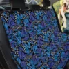 Blue Monarch Butterfly Wings Car Back Seat Cover Dog Car Seat Covers - bd673f058cea