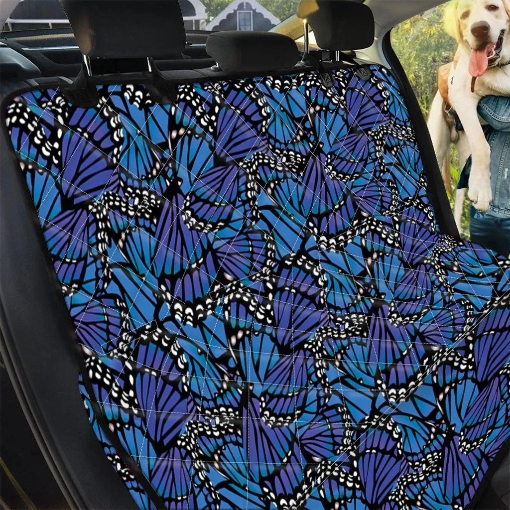Blue Monarch Butterfly Wings Car Back Seat Cover Dog Car Seat Covers - bd673f058cea Blue Monarch Butterfly Wings Car Back Seat Cover Dog Car Seat Covers - bd673f058cea