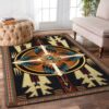 Blue Native American Rug Sport Decor Gift Floor Decor Living Room Carpet Rug Area Rug - d752ba4821d3