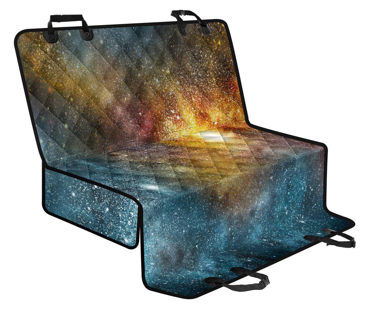 Blue Orange Stardust Galaxy Space Print Pet Car Back Seat Cover - 2cf829bccd8d Blue Orange Stardust Galaxy Space Print Pet Car Back Seat Cover - 2cf829bccd8d