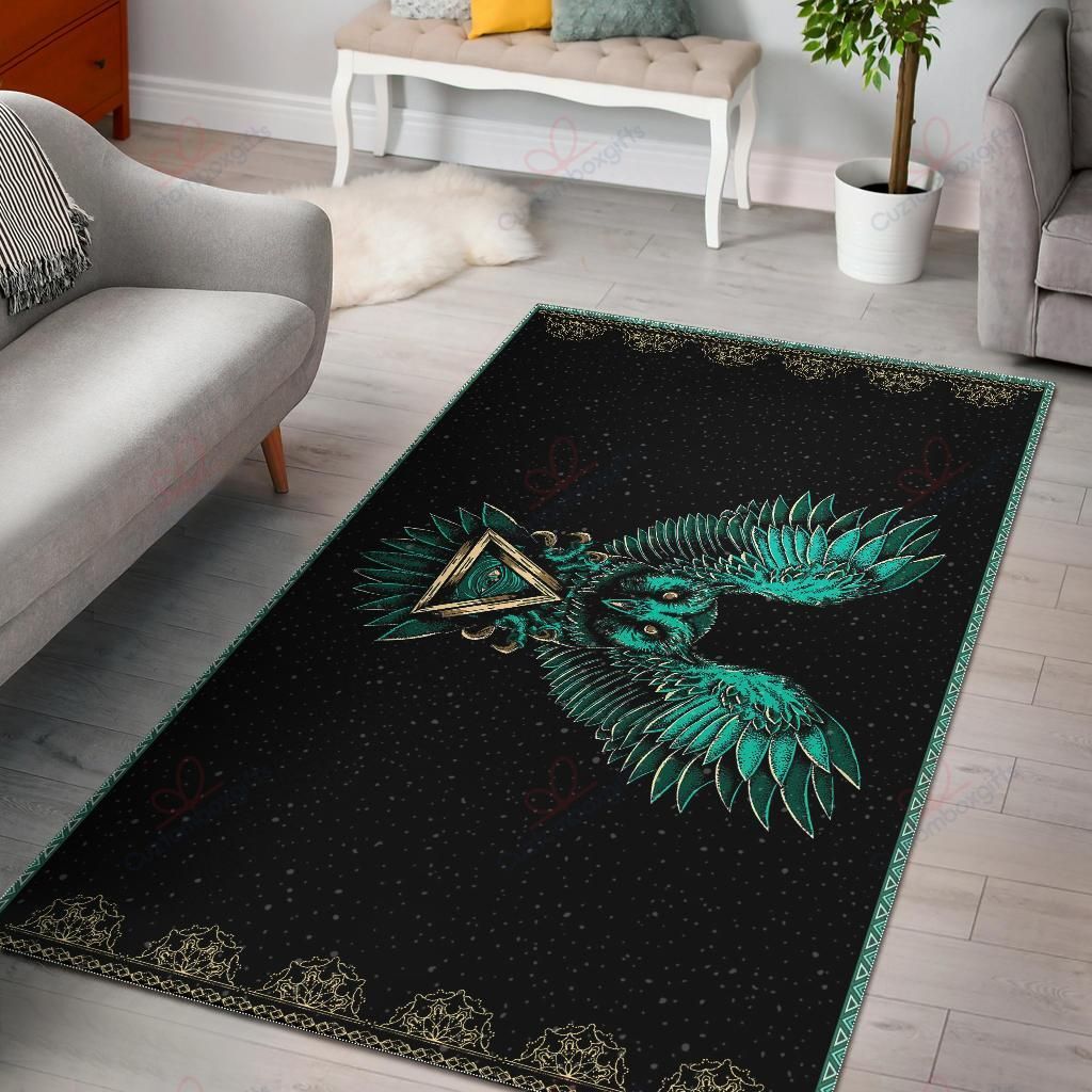 Blue Owl Viking Rug Sport Decor Gift Floor Decor Living Room Carpet Rug Area Rug - 445f64975db1 Blue Owl Viking Rug Sport Decor Gift Floor Decor Living Room Carpet Rug Area Rug - 445f64975db1