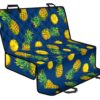 Blue Pineapple Pattern Print Pet Car Back Seat Cover - 1eb5b7db9f0c