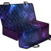Blue Purple Cosmic Galaxy Space Print Pet Car Back Seat Cover - 5f6f3b8f1558