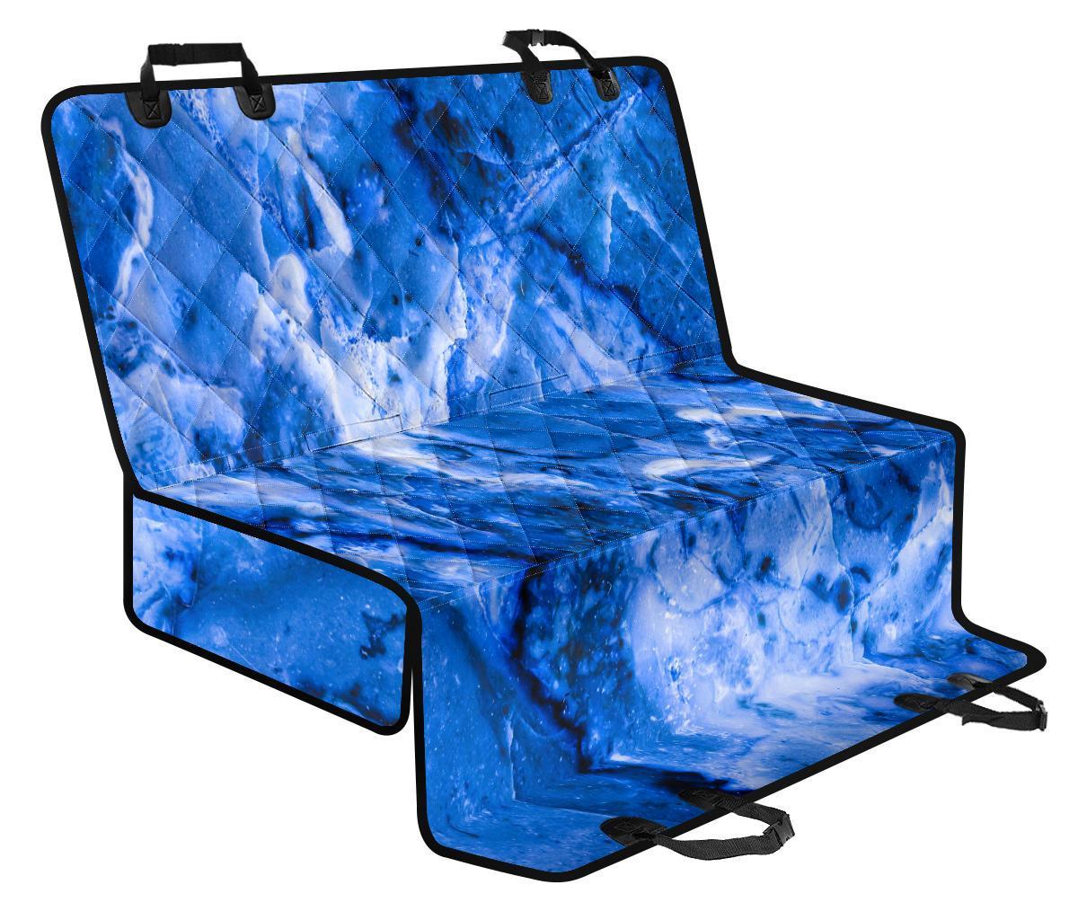 Blue Sapphire Marble Print Pet Car Back Seat Cover - 4190aa622a46 Blue Sapphire Marble Print Pet Car Back Seat Cover - 4190aa622a46