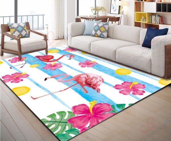Blue Sea Pink Flamingo 1 Rug Sport Decor Gift Floor Decor Living Room Carpet Rug Area Rug - 4bcdf7e04b49 Blue Sea Pink Flamingo 1 Rug Sport Decor Gift Floor Decor Living Room Carpet Rug Area Rug - 4bcdf7e04b49