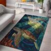 Blue Sea Treasure Rug Sport Decor Gift Floor Decor Living Room Carpet Rug Area Rug - 2b89057a35fc