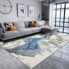 Blue Silk Rug Sport Decor Gift Floor Decor Living Room Carpet Rug Area Rug - 673febf957a0