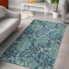 Blue Sky Paisley Bohemian Pattern Rug Sport Decor Gift Floor Decor Living Room Carpet Rug Area Rug - ed9e87098a70