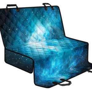 Blue Sky Universe Galaxy Space Print Pet Car Back Seat Cover - 8a51fca7caf1
