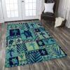 Blue Tapa Rug Sport Decor Gift Floor Decor Living Room Carpet Rug Area Rug - 778fc5e584cd