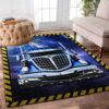 Blue Truck Rug Sport Decor Gift Floor Decor Living Room Carpet Rug Area Rug - 11f6cda2f7d8