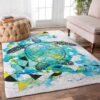 Blue Turtle Rug Sport Decor Gift Floor Decor Living Room Carpet Rug Area Rug - 2863bd356d9c
